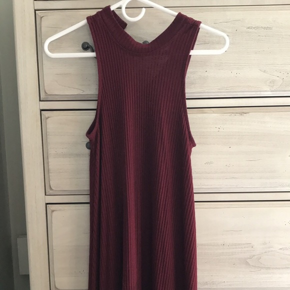 Maroon swing dress - Picture 2 of 4